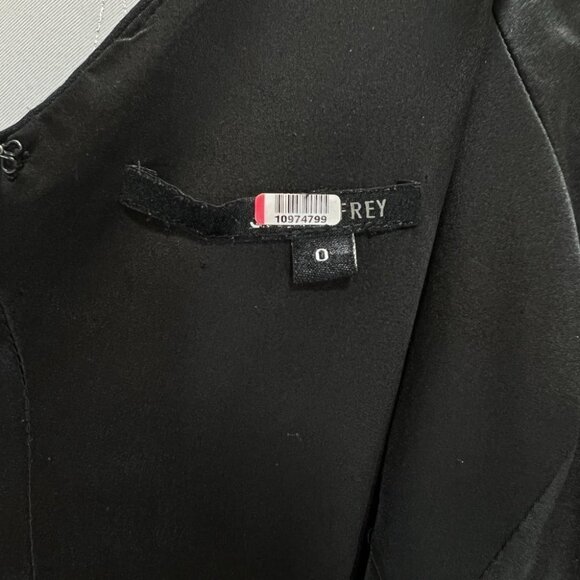 Jay Godfrey Black Rockefeller Formal Gown $485 - Picture 9 of 9